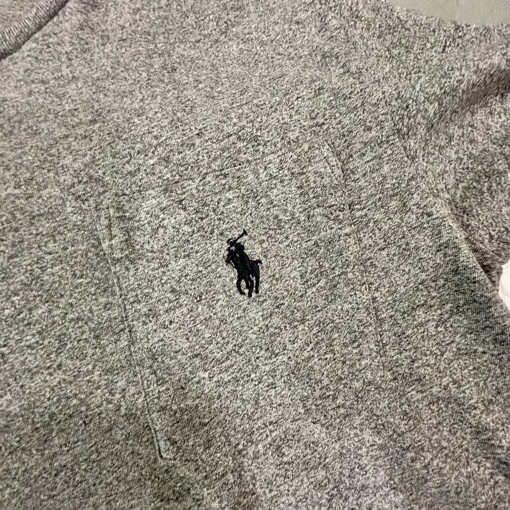 Polo Ralph Lauren Heather Gray Long Sleeve Tee
